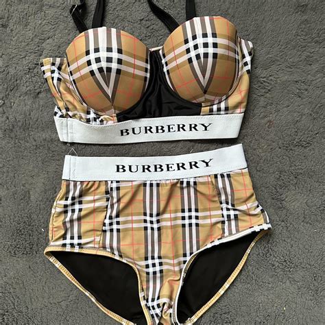 burberry women bikini.